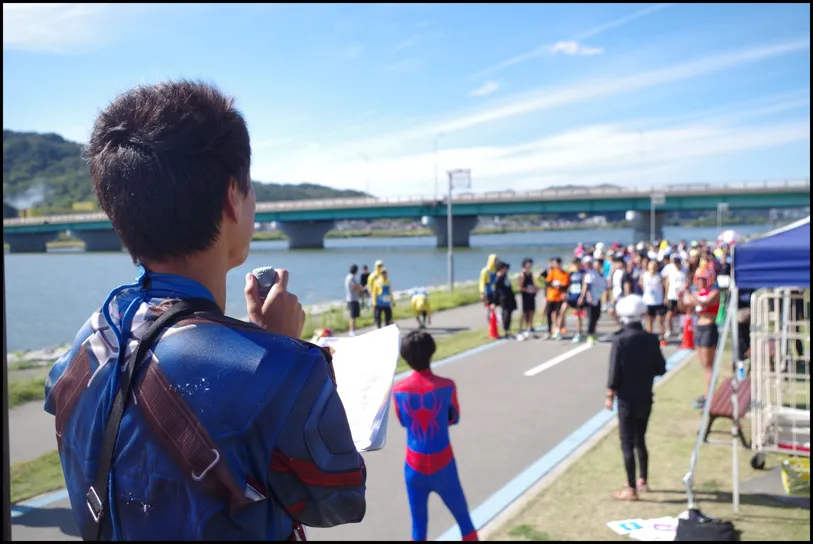 マラソン企画運営の様子
